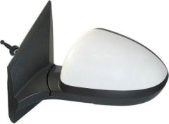 Chevrolet Aveo 2012-2016 Manual (Cable Toggle) Primed (Suitable for Painting) Wing Mirror Unit Passenger Side