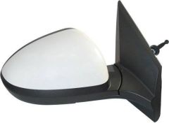 Chevrolet Aveo 2012-2016 Manual (Cable Toggle) Primed (Suitable for Painting) Wing Mirror Unit Driver Side