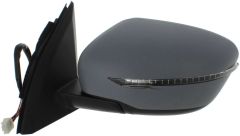 Nissan Qashqai 2014-2017 Electric Heated Primed (Suitable for Painting) Wing Mirror Unit Passenger Side