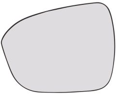Nissan Juke 2019-2024 Heated Clear Tinted Convex Wing Mirror Glass Passenger Side