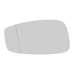 Fiat Idea 2003-2009 Heated Aspherical Wing Mirror Glass Passenger Side