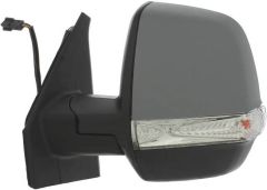 Vauxhall Combo 2011-2018 Electric Heated Twin Glass Type Primed (Suitable for Painting) Wing Mirror Unit Passenger Side