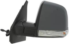 Vauxhall Combo 2011-2018 Manual (Cable Toggle) Single Glass Type Primed (Suitable for Painting) Wing Mirror Unit Passenger Side
