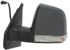 Vauxhall Combo 2011-2018 Electric Heated Single Glass Type Primed (Suitable for Painting) Wing Mirror Unit Passenger Side