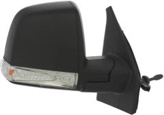 Vauxhall Combo 2011-2018 Manual (Cable Toggle) Single Glass Type Black Wing Mirror Unit Driver Side