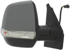 Vauxhall Combo 2011-2018 Electric Heated Twin Glass Type Primed (Suitable for Painting) Wing Mirror Unit Driver Side