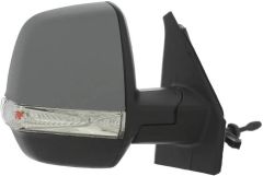 Vauxhall Combo 2011-2018 Manual (Cable Toggle) Twin Glass Type Primed (Suitable for Painting) Wing Mirror Unit Driver Side