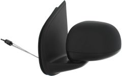 Fiat Panda 2012-2018 Manual (Cable Toggle) Black Wing Mirror Unit Passenger Side