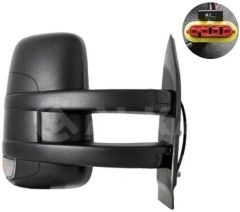 Iveco eDaily 2022-2026 Electric Heated Long Arm Black Wing Mirror Unit Driver Side