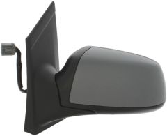 Ford Focus 2005-2008 Electric Heated With Puddle Lamp Primed (Suitable for Painting) Wing Mirror Unit Passenger Side