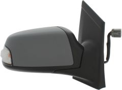 Ford Focus 2005-2008 Electric Heated Power Folding With Indicator & Puddle Lamp Primed (Suitable for Painting) Wing Mirror Unit Driver Side