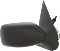 Ford Fiesta 1999-2002 Manual (Cable Toggle) Black Wing Mirror Unit Driver Side
