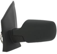 Ford Fiesta 2005-2008 Manual (Cable Toggle) Black Wing Mirror Unit Passenger Side