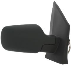 Ford Fiesta 2005-2008 Manual (Cable Toggle) Black Wing Mirror Unit Driver Side