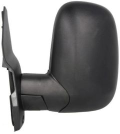 Ford Transit 1994-2000 Manual Short Arm Black Wing Mirror Unit Passenger Side