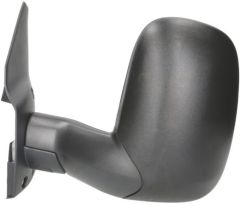 Ford Transit 1994-2000 Manual Long Arm Black Wing Mirror Unit Passenger Side