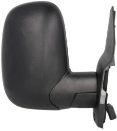 Ford Tourneo 1994-2000 Electric Heated Short Arm Black Wing Mirror Unit Driver Side