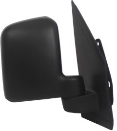 Ford Transit Connect 2009-2013 Manual Twin Glass Black Wing Mirror Unit Driver Side