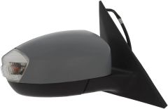 Ford Galaxy 2010-2015 Electric Heated (12-Hole Connector) Primed (Suitable for Painting) Wing Mirror Unit Driver Side
