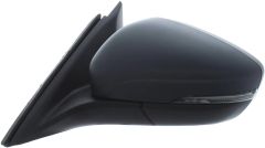 Ford Focus 2022-2025 Electric Heated Power Folding With Blind Spot Detection Primed (Suitable for Painting) Wing Mirror Unit Passenger Side