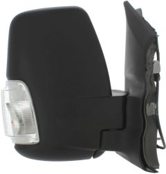 Ford Transit 2014-2019 Manual Short Arm Clear Indicator Black Wing Mirror Unit Driver Side