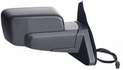 Jeep Commander 2005-2010 Electric Heated With Memory Black Wing Mirror Unit Driver Side