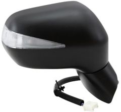 Honda Civic 2009-2011 Electric Power Folding With Indicator Primed (Suitable for Painting) Wing Mirror Unit Driver Side