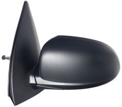 Hyundai i10 2011-2013 Manual (Cable Toggle) Black Wing Mirror Unit Passenger Side