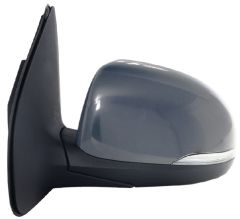 Hyundai i20 2012-2014 Electric Heated Power Folding With Indicator Primed (Suitable for Painting) Wing Mirror Unit Passenger Side