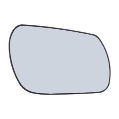 Mazda 6 2002-2005 Non-Heated (Round Connection) Convex Wing Mirror Glass Driver Side