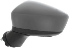 Mazda 3 2013-2017 Electric Heated Power Folding With Blind Spot Detection Primed (Suitable for Painting) Wing Mirror Unit Passenger Side