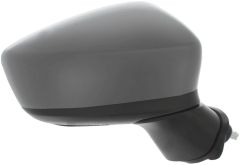 Mazda 3 2013-2017 Electric Heated Power Folding With Blind Spot Detection Primed (Suitable for Painting) Wing Mirror Unit Driver Side