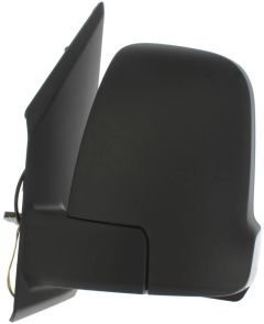 Mercedes-Benz eSprinter 2024-2026 Manual Short Arm Black Wing Mirror Unit Passenger Side