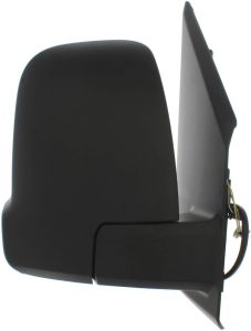 Mercedes-Benz eSprinter 2024-2026 Electric Heated Short Arm Black Wing Mirror Unit Driver Side