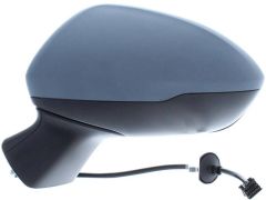 Vauxhall Astra 2019-2022 Electric Heated Primed (Suitable for Painting) Wing Mirror Unit Passenger Side