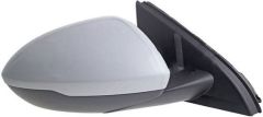 Vauxhall Insignia 2017-2020 Electric Heated Power Folding With Blind Spot Detection Primed (Suitable for Painting) Wing Mirror Unit Driver Side