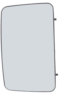 Peugeot Boxer 1994-1998 Non-Heated Clear Tinted Convex Wing Mirror Glass Passenger Side