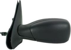 Peugeot 306 1994-1997 Manual (Cable Toggle) Black Wing Mirror Unit Passenger Side