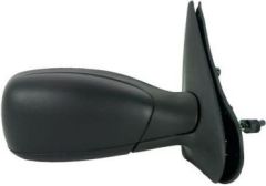 Peugeot 306 1999-2002 Manual (Cable Toggle) Black Wing Mirror Unit Driver Side