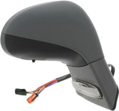 Peugeot 207 CC 2007-2010 Electric Heated Primed (Suitable for Painting) Wing Mirror Unit Driver Side
