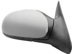 Peugeot 406 1999-2004 Electric Heated Primed (Suitable for Painting) Wing Mirror Unit Driver Side