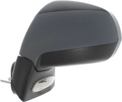 Peugeot 3008 2013-2016 Electric Heated Power Folding With Puddle Lamp Primed (Suitable for Painting) Wing Mirror Unit Passenger Side