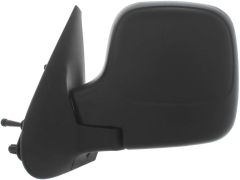 Peugeot Partner 2002-2008 Manual (Cable Toggle) Black Wing Mirror Unit Passenger Side