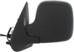 Peugeot Partner 2002-2008 Manual (Cable Toggle) Heated Black Wing Mirror Unit Passenger Side
