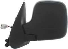 Peugeot Partner 2002-2008 Electric Heated Black Wing Mirror Unit Passenger Side