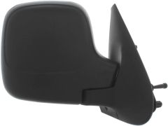 Peugeot Partner 2002-2008 Manual (Cable Toggle) Black Wing Mirror Unit Driver Side
