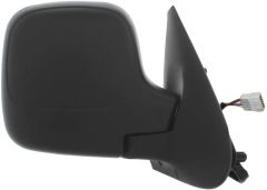 Peugeot Partner 2002-2008 Electric Heated Black Wing Mirror Unit Driver Side