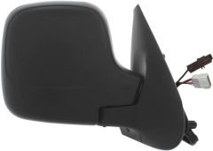 Peugeot Partner 2002-2008 Electric Heated With Temperature Sensor Black Wing Mirror Unit Driver Side
