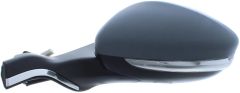 Peugeot 2008 2013-2016 Electric Heated With Chrome Trim Primed (Suitable for Painting) Wing Mirror Unit Passenger Side