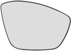 Peugeot E-2008 2024-2026 Heated Clear Tinted Convex Wing Mirror Glass Driver Side